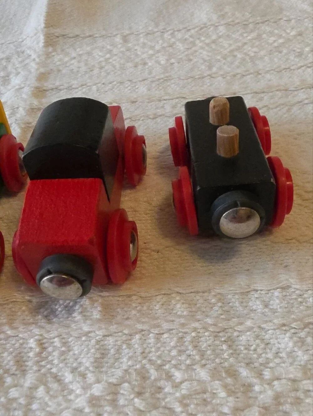 Vintage BRIO Wooden Toy Trains From The 1970s And 1980s